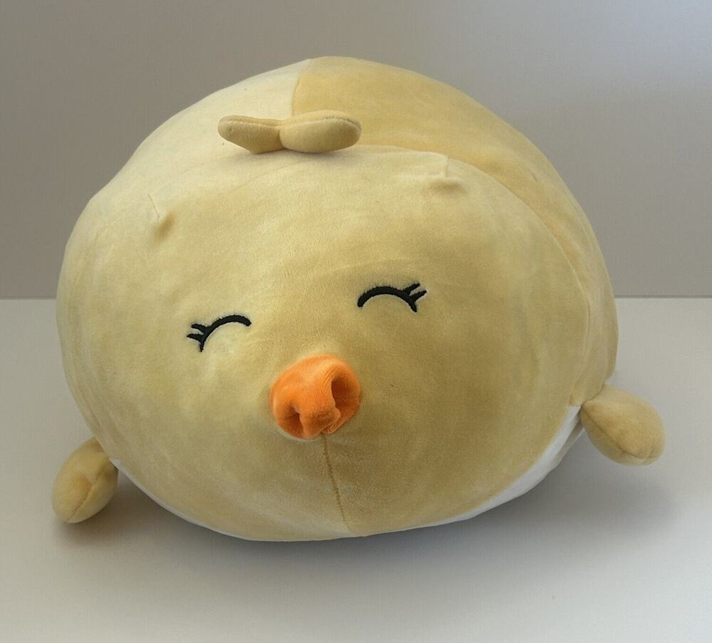 Smoochy Pals Stuffed Animal Chick 15" Plush Pillow by Linzy Toys